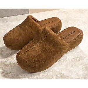 ANTHROPOLOGIE Coconuts Bubble Clogs By Matisse 8M Bella Honey Brown NEW With Box